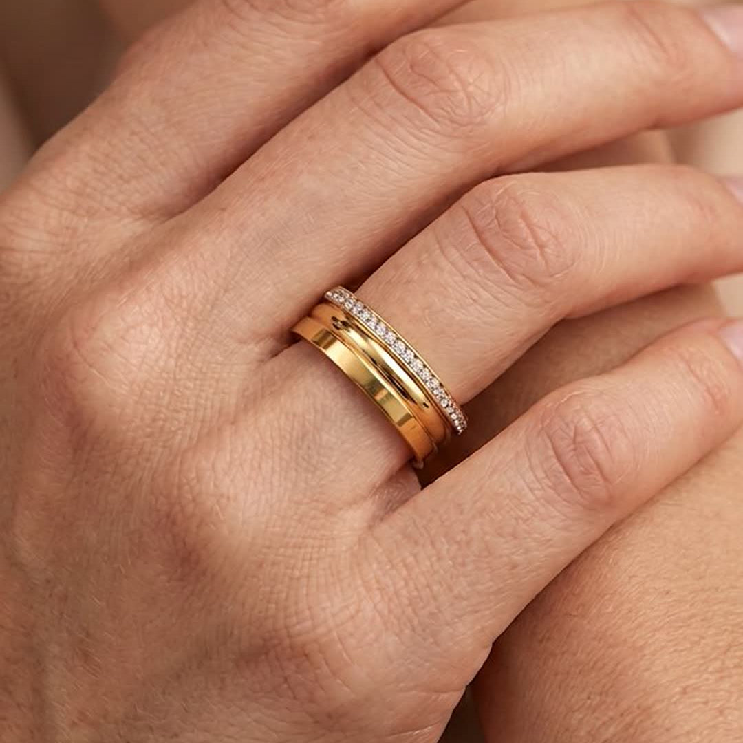 Danylor Élise Crystal Band Ring