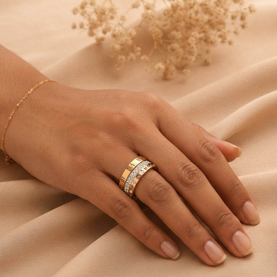 Zia Stackable Rings Set