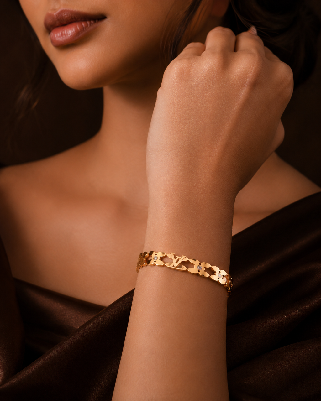 Floral Elegance Bangle