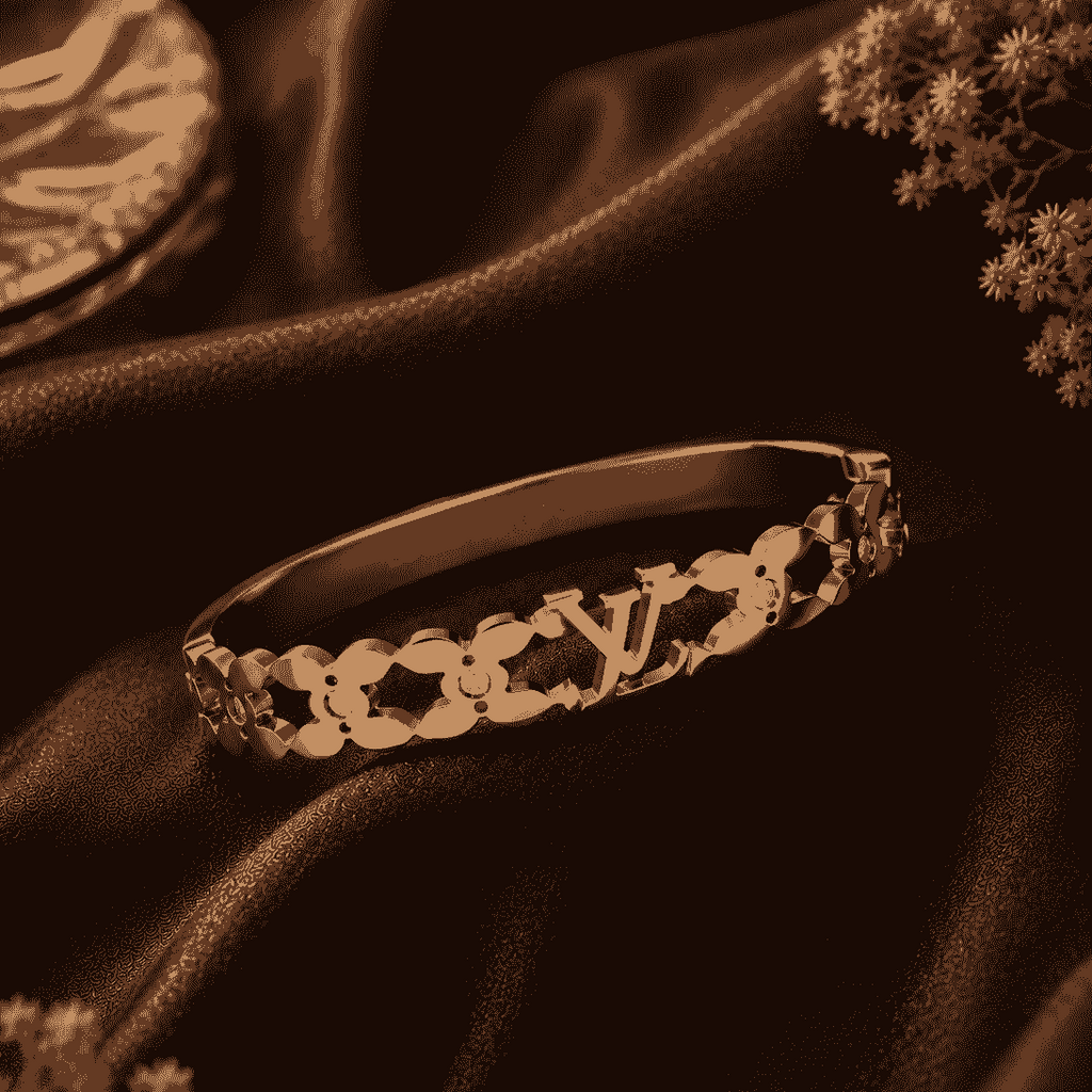 Floral Elegance Bangle